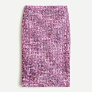 Pink jcrew pencil skirt